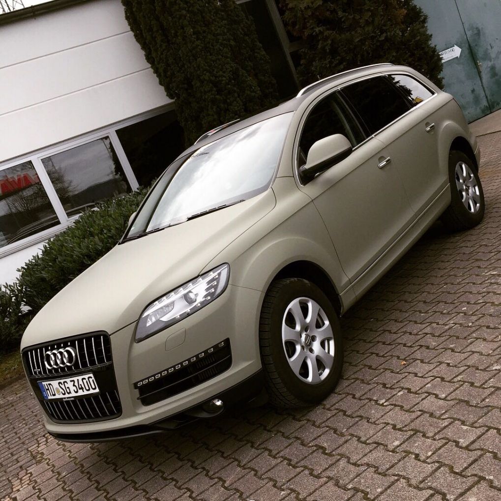 Audi Q7 Military Look by #wrappingmonkeys