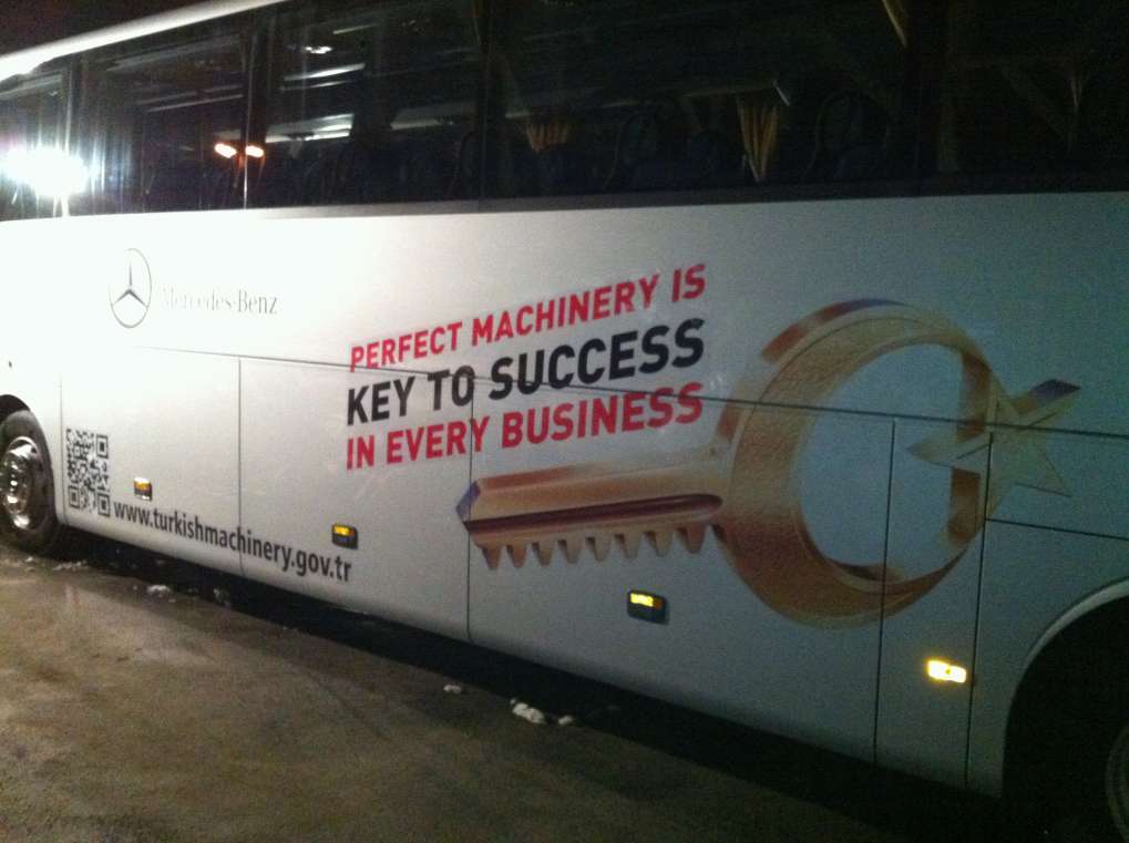 Turkey Business BUS by #wrappingmonkeys